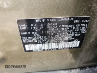 2024 Subaru Outback Premium with VIN 4S4BTACC9R3109849, listed as a Copart auction lot 61775555 with 29,325 mi miles and Salvage title. Bid and sale history available at DreamBid. Image 13.