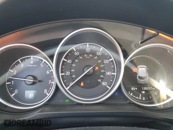 2018 Mazda CX-5 Grand Touring with VIN JM3KFBDM0J0419989, listed as a Copart auction lot 62868005 with 120,217 mi miles and Salvage title. Bid and sale history available at DreamBid. Image 9.