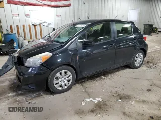 2013 Toyota Yaris L with VIN JTDKTUD38DD543803, listed as a Copart auction lot 52213455 with 76,683 mi miles and Clean Title. Bid and sale history available at carsss.com. Image 1.