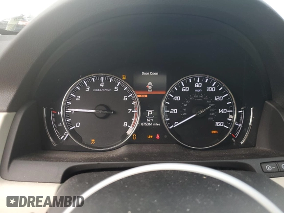2014 Acura RLX Advance с VIN JH4KC1F91EC003618, выставлен на аукционе Copart как лот 46233885 с пробегом 75 361 миль миль и Чистый • Clean title. История ставок и продаж доступна на DreamBid. Изображение 9.