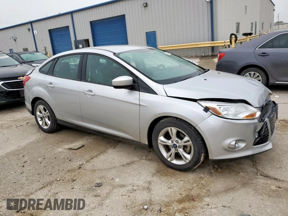 2012 Ford Focus SE with VIN 1FAHP3F2XCL278700, listed as a Copart auction lot 54953635 with 89,123 mi miles and Salvage Title. Bid and sale history available at carsss.com. Image 4.
