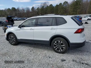2023 Volkswagen Tiguan S with VIN 3VVRB7AX1PM054678, listed as a Copart auction lot 42378655 with 23,694 mi miles and Salvage title. Bid and sale history available at DreamBid. Image 2.