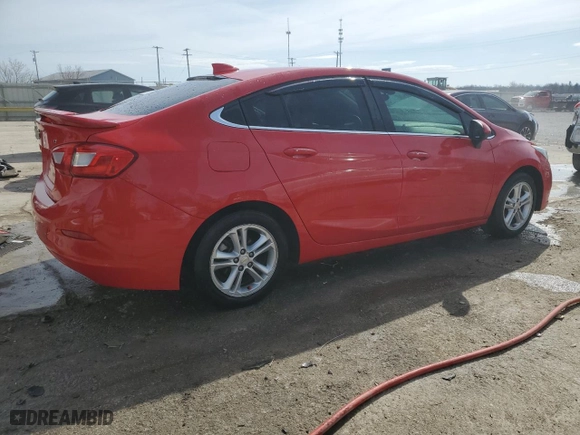 2018 Chevrolet Cruze LT with VIN 1G1BE5SM4J7173318, listed as a Copart auction lot 46454805 with 0 mi miles and Non Repairable. Bid and sale history available at carsss.com. Image 3.
