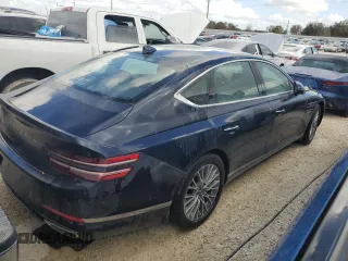 2023 Genesis G80 2.5T z VIN KMTGB4SC0PU194802, wystawiony jako Copart lot #76309874 z przebiegiem Nie podano mil oraz Nie do naprawy • Non repairable. Historia ofert i sprzedaży dostępna na DreamBid. Obrazek 3.