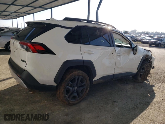 2023 Toyota RAV4 Adventure with VIN 2T3J1RFV1PW402088, listed as a Copart auction lot 41823475 with 30,498 mi miles and Salvage Title. Bid and sale history available at carsss.com. Image 3.
