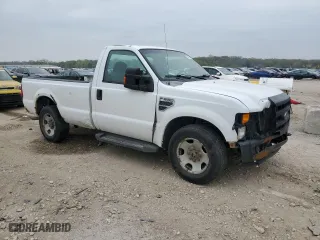 2008 Ford Super Duty F-350 SRW XL with VIN 1FTSF30518EA69735, listed as a Copart auction lot 53904375 with 244,787 mi miles and Clean Title. Bid and sale history available at carsss.com. Image 4.
