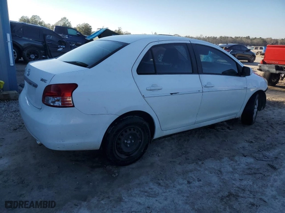 2008 Toyota Yaris with VIN JTDBT923881273754, listed as a Copart auction lot 46037305 with 123,723 mi miles and Salvage Title. Bid and sale history available at carsss.com. Image 3.