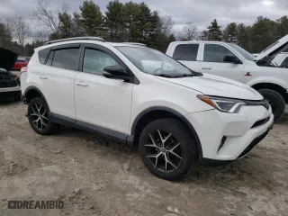 2017 Toyota RAV4 SE with VIN 2T3JFREV3HW576541, listed as a Copart auction lot 47969225 with 95,044 mi miles and Salvage Title. Bid and sale history available at carsss.com. Image 4.