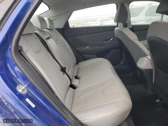 2023 Hyundai Elantra Limited with VIN KMHLP4AG0PU485914, listed as a Copart auction lot 42193255 with 28,271 mi miles and Salvage Title. Bid and sale history available at carsss.com. Image 10.
