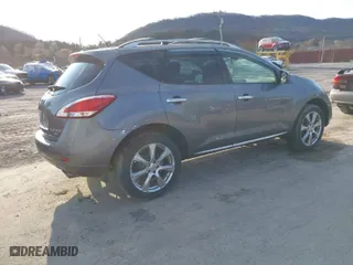 2013 Nissan Murano SL with VIN JN8AZ1MW5DW305483, listed as a IAAI auction lot 41754283 with 114,701 mi miles. Bid and sale history available at carsss.com. Image 4.