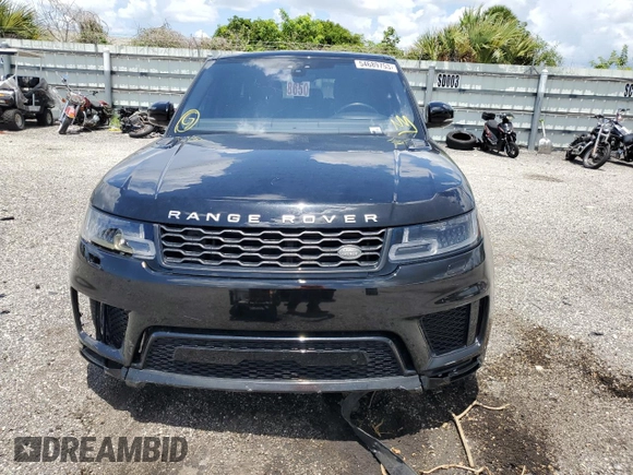 2020 Land Rover Range Rover Sport SE with VIN SALWG2SUXLA712699, listed as a Copart auction lot 54689753 with 0 mi miles. Bid and sale history available at carsss.com. Image 5.