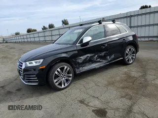 2019 Audi SQ5 Premium Plus with VIN WA1B4AFY0K2000999, listed as a Copart auction lot 78931334 with 60,852 mi miles and Salvage Title. Bid and sale history available at carsss.com. Image 1.