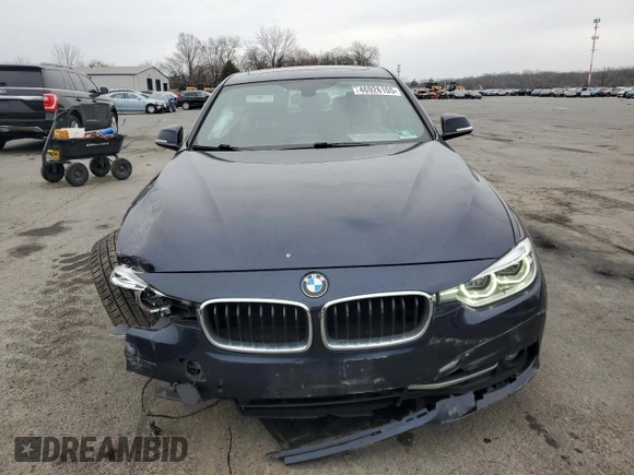 2017 BMW 3 Series 330i xDrive with VIN WBA8D9G38HNU61518, listed as a Copart auction lot 46926105 with 184,525 mi miles and Salvage Title. Bid and sale history available at carsss.com. Image 5.