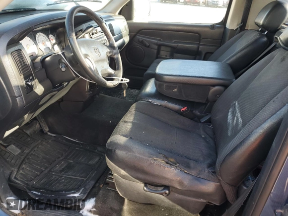 2002 Dodge 1500 with VIN 1D7HA16K72J233214, listed as a Copart auction lot 43047515 with 244,458 mi miles and Salvage Title. Bid and sale history available at DreamBid. Image 7.