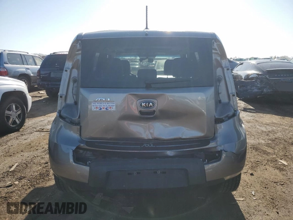 2011 Kia Soul + with VIN KNDJT2A28B7212727, listed as a Copart auction lot 51877625 with 94,978 mi miles and Salvage Title. Bid and sale history available at DreamBid. Image 6.