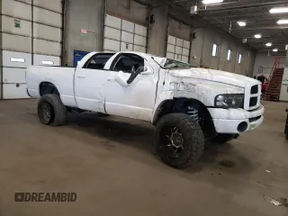 2003 Dodge Ram 2500 ST with VIN 3D7KU28C13G821556, listed as a Copart auction lot 74274654 with 0 mi miles and Salvage Title. Bid and sale history available at carsss.com. Image 4.