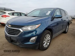 2021 Chevrolet Equinox LT with VIN 2GNAXKEV8M6116874, listed as a Copart auction lot 44733775 with 56,565 mi miles and Salvage Title. Bid and sale history available at carsss.com. Image 1.