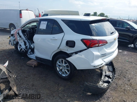 2022 Chevrolet Equinox LS with VIN 3GNAXHEV4NS155080, listed as a IAAI auction lot 42370518 with Not provided miles and . Bid and sale history available at DreamBid. Image 3.
