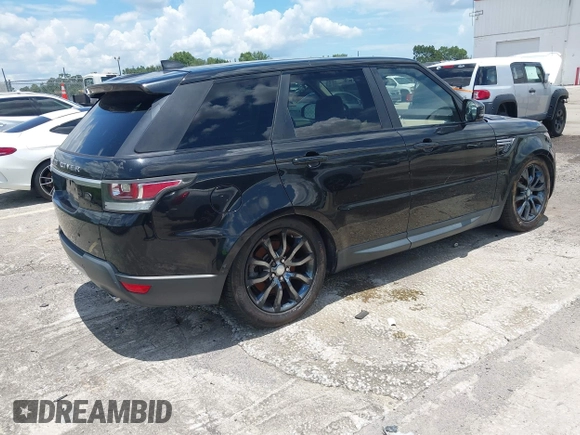 2017 Land Rover Range Rover Sport HSE with VIN SALWR2FKXHA670237, listed as a IAAI auction lot 42611174 with 142,500 mi miles and . Bid and sale history available at DreamBid. Image 4.