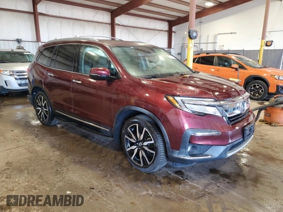 2019 Honda Pilot Touring 7-Passenger with VIN 5FNYF6H63KB012984, listed as a Copart auction lot 52826725 with 99,485 mi miles and Salvage Title. Bid and sale history available at carsss.com. Image 4.