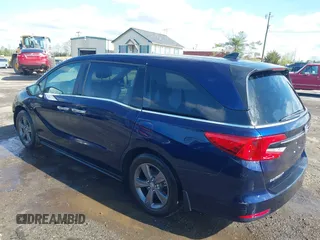2022 Honda Odyssey EX with VIN 5FNRL6H56NB048063, listed as a IAAI auction lot 41972411 with 19,973 mi miles and . Bid and sale history available at DreamBid. Image 3.