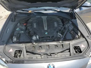 2014 BMW 5 Series 550i xDrive with VIN WBAKP9C51EDZ34830, listed as a Copart auction lot 59906435 with 123,709 mi miles and Salvage title. Bid and sale history available at DreamBid. Image 11.