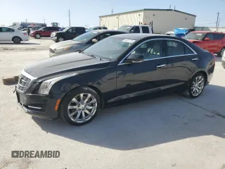 2017 Cadillac ATS Luxury AWD z VIN 1G6AH5RX2H0166397, wystawiony jako Copart lot #48345715 z przebiegiem 156 617 mil mil oraz Szkoda całkowita • Salvage title. Historia ofert i sprzedaży dostępna na DreamBid. Obrazek 1.