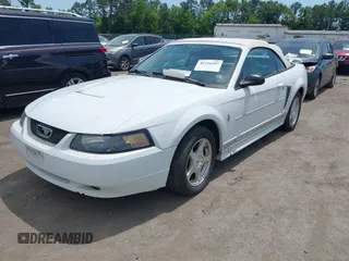 2003 Ford Mustang Deluxe with VIN 1FAFP44423F446524, listed as a IAAI auction lot 42316187 with 240,238 mi miles and . Bid and sale history available at DreamBid. Image 2.