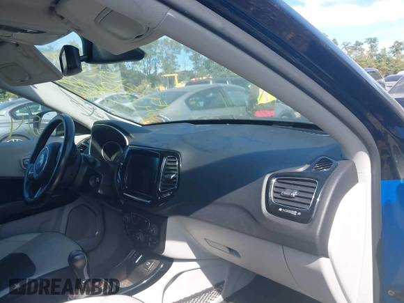 2020 Jeep Compass Limited with VIN 3C4NJCCB4LT125706, listed as a IAAI auction lot 40393170 with Not Provided miles and . Bid and sale history available at DreamBid. Image 5.