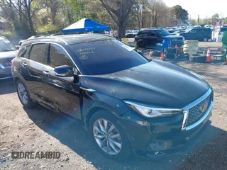 2019 Infiniti QX50 Essential with VIN 3PCAJ5M33KF148215, listed as a IAAI auction lot 42092174 with 82,604 mi miles and . Bid and sale history available at DreamBid. Image 13.