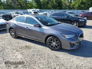 2021 Acura ILX Premium with VIN 19UDE2F70MA007017, listed as a Copart auction lot 53136705 with 26,807 mi miles and Salvage title. Bid and sale history available at DreamBid. Image 4.