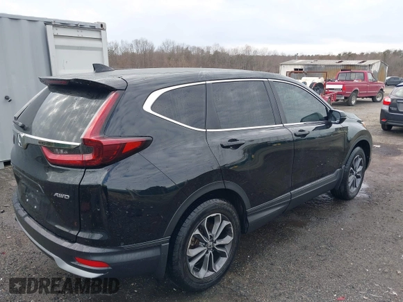 2020 Honda CR-V EX with VIN 5J6RW2H5XLA021643, listed as a IAAI auction lot 41479380 with 50,281 mi miles. Bid and sale history available at carsss.com. Image 4.