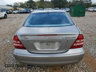 2005 Mercedes-Benz C 230 Kompressor with VIN WDBRF40J95F705498, listed as a Copart auction lot 50466115 with 161,488 mi miles and Salvage title. Bid and sale history available at DreamBid. Image 6.