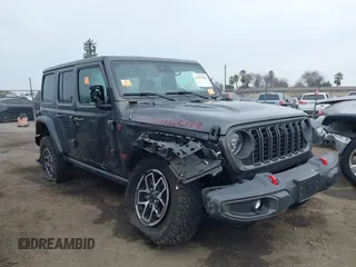 2024 Jeep Wrangler Rubicon with VIN 1C4PJXFG1RW314131, listed as a IAAI auction lot 41472426 with Not provided miles and . Bid and sale history available at DreamBid. Image 13.