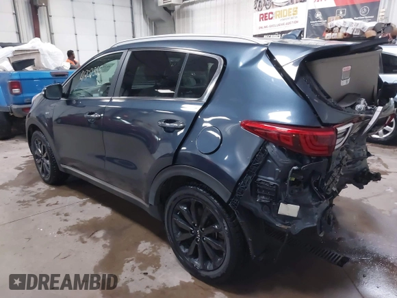 2019 Kia Sportage EX z VIN KNDPNCAC0K7575087, wystawiony jako IAAI lot #41202355 z przebiegiem 31 768 mil mil oraz . Historia ofert i sprzedaży dostępna na DreamBid. Obrazek 3.