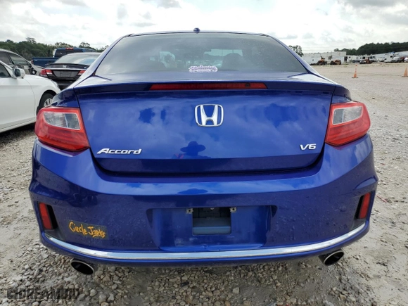 2014 Honda Accord Coupe EX-L with VIN 1HGCT2B80EA008394, listed as a Copart auction lot 56866474 with 100,001 mi miles and Clean Title. Bid and sale history available at carsss.com. Image 6.