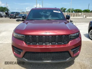 2024 Jeep Grand Cherokee Altitude with VIN 1C4RJGAG3R8546623, listed as a Copart auction lot 58537215 with 28,057 mi miles and Clean title. Bid and sale history available at DreamBid. Image 5.