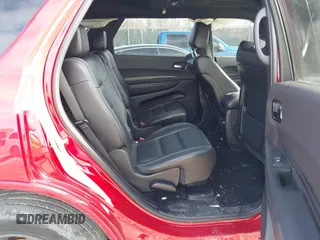 2021 Dodge Durango GT Plus with VIN 1C4RDJDG4MC751003, listed as a IAAI auction lot 41708008 with 26,097 mi miles and . Bid and sale history available at DreamBid. Image 8.