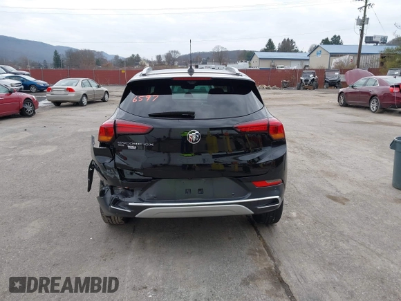 2022 Buick Encore GX Essence with VIN KL4MMGSLXNB136597, listed as a IAAI auction lot 40908220 with 28,855 mi miles. Bid and sale history available at carsss.com. Image 16.