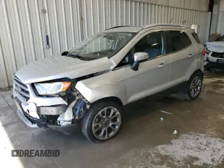 2018 Ford EcoSport Titanium z VIN MAJ6P1WL8JC173994, wystawiony jako Copart lot #58152885 z przebiegiem 97 561 mil mil oraz Nie do naprawy • Non repairable. Historia ofert i sprzedaży dostępna na DreamBid. Obrazek 1.
