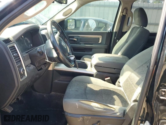 2016 Ram 1500 Lone Star with VIN 1C6RR6LT4GS268187, listed as a Copart auction lot 52523455 with 284,155 mi miles and Salvage Title. Bid and sale history available at carsss.com. Image 7.