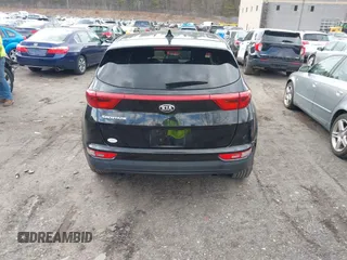 2017 Kia Sportage LX with VIN KNDPMCAC8H7186497, listed as a IAAI auction lot 41879470 with 147,190 mi miles and . Bid and sale history available at carsss.com. Image 16.