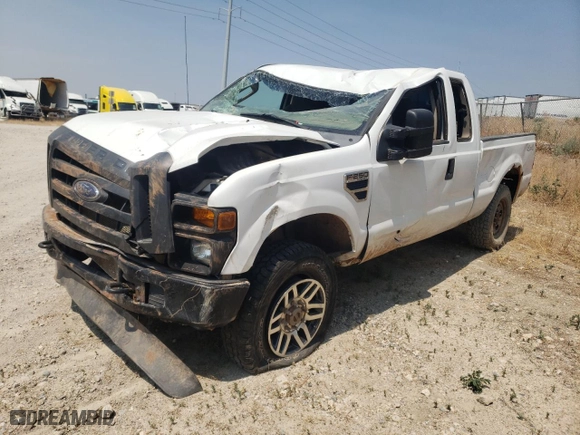 2010 Ford Super Duty F-250 SRW XL with VIN 1FTSX2B52AEB42220, listed as a Copart auction lot 61144634 with 0 mi miles and Salvage Title. Bid and sale history available at carsss.com. Image 1.