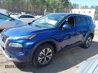 2022 Nissan Rogue SV with VIN 5N1BT3BB9NC709303, listed as a IAAI auction lot 42090732 with 21,455 mi miles. Bid and sale history available at carsss.com. Image 15.