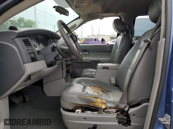 2007 Dodge Durango SLT с VIN 1D8HB48P87F576742, выставлен на аукционе Copart как лот 73271714 с пробегом 267 405 миль миль и Списание • Salvage title. История ставок и продаж доступна на DreamBid. Изображение 7.