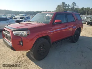 2017 Toyota 4Runner SR5 with VIN JTEBU5JR7H5481169, listed as a Copart auction lot 48656785 with 58,755 mi miles and Non Repairable. Bid and sale history available at carsss.com. Image 1.