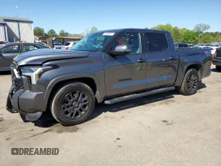 2022 Toyota Tundra SR5 with VIN 5TFLA5AB3NX009801, listed as a Copart auction lot 49465614 with 19,376 mi miles and Salvage title. Bid and sale history available at DreamBid. Image 1.