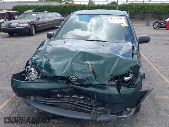 2001 Toyota ECHO with VIN JTDBT123310107980, listed as a IAAI auction lot 42131638 with Not Provided miles and . Bid and sale history available at DreamBid. Image 6.