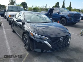2024 Nissan Sentra SV with VIN 3N1AB8CV9RY378456, listed as a IAAI auction lot 42052412 with 9,145 mi miles and . Bid and sale history available at DreamBid. Image 1.