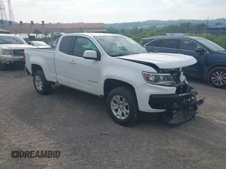 2022 Chevrolet Colorado 2WD LT with VIN 1GCHSCEA5N1274585, listed as a IAAI auction lot 42621452 with 20,562 mi miles and . Bid and sale history available at DreamBid. Image 1.